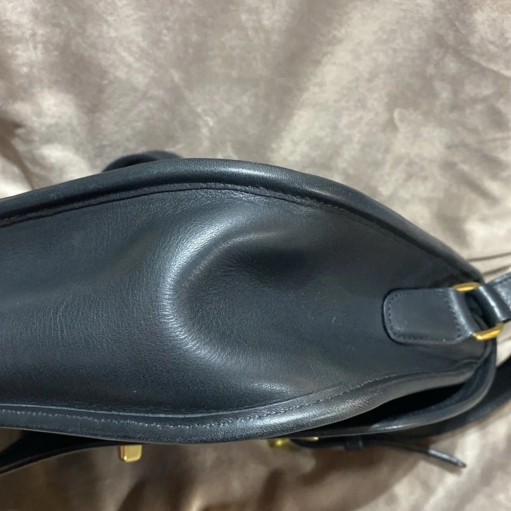 Vintage Coach City Bag 9790 Legacy black leather excellent condition